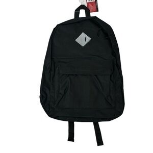 NWT Black Backpack Made In The USA  Size 16.9" X 11.8" X 5.9"  Moda West